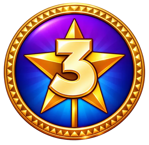 Multiplicador x3 del bonus Money Respin de Gold Party